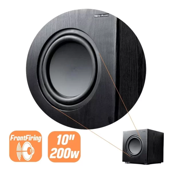 Subwoofer Ativo 10 Polegadas Newaudio Sub200 - Image 5
