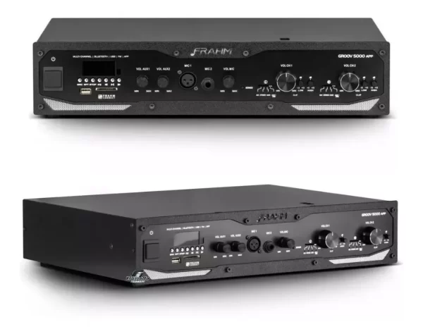 Amplificador Som Frahm Gr 5000 App Multi Channel Bt - Imagem 4
