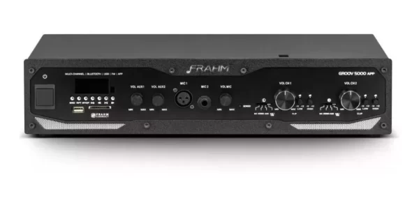 Amplificador Som Frahm Gr 5000 App Multi Channel Bt