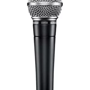 Microfone Shure SM 58 Dinâmico Cardioide