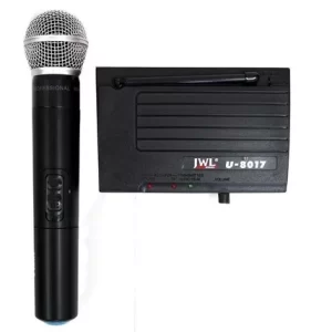 Microfone JWL U-8017 Dinâmico Unidirecional