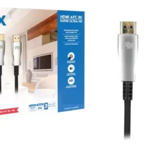 Cabo Hdmi 30 Metros Fibra Otica Ativa 2.1 8k Hdr Pix Origina