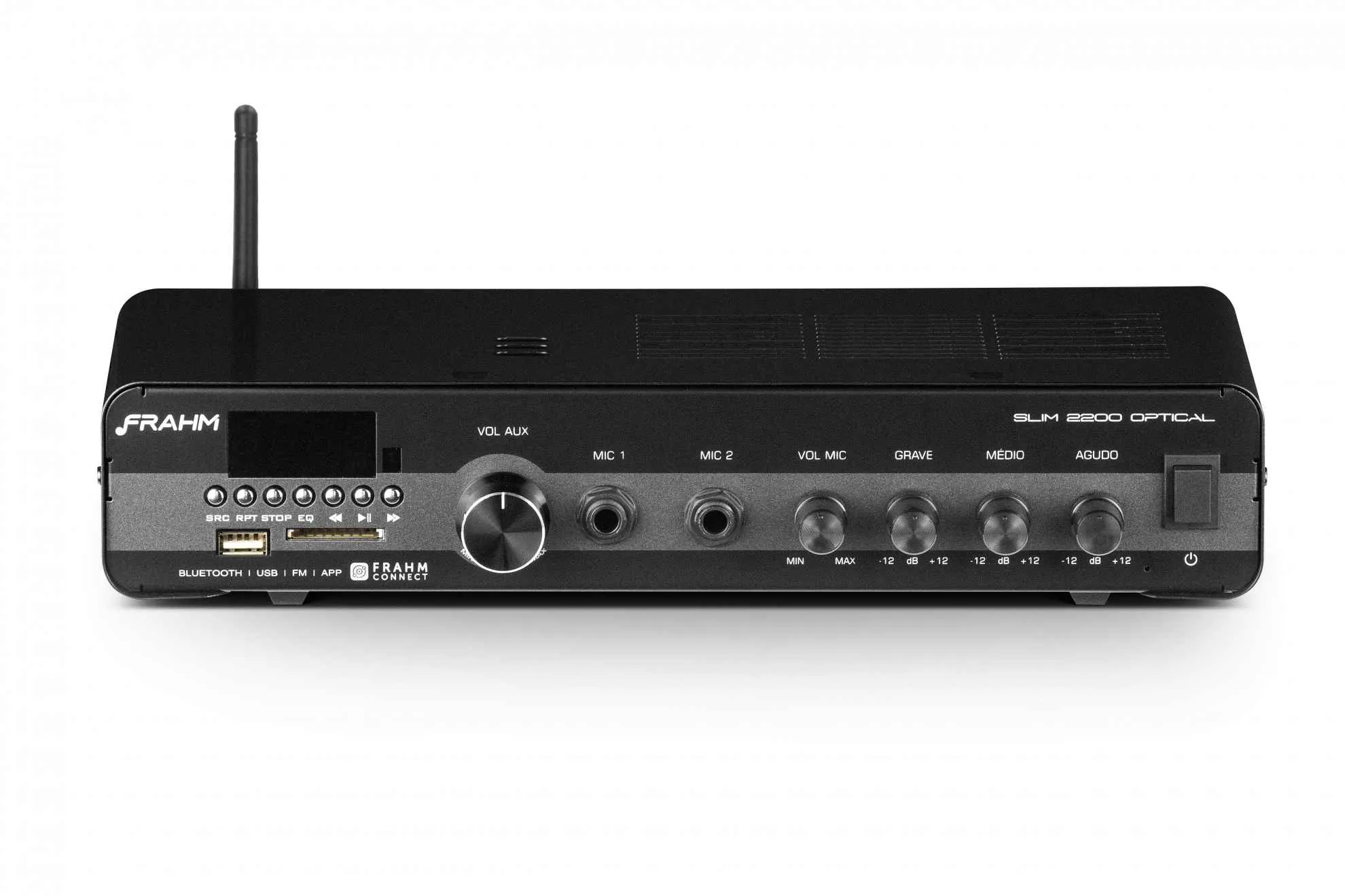 Amplificador Slim 2200 Optical G3 120W - Frahm