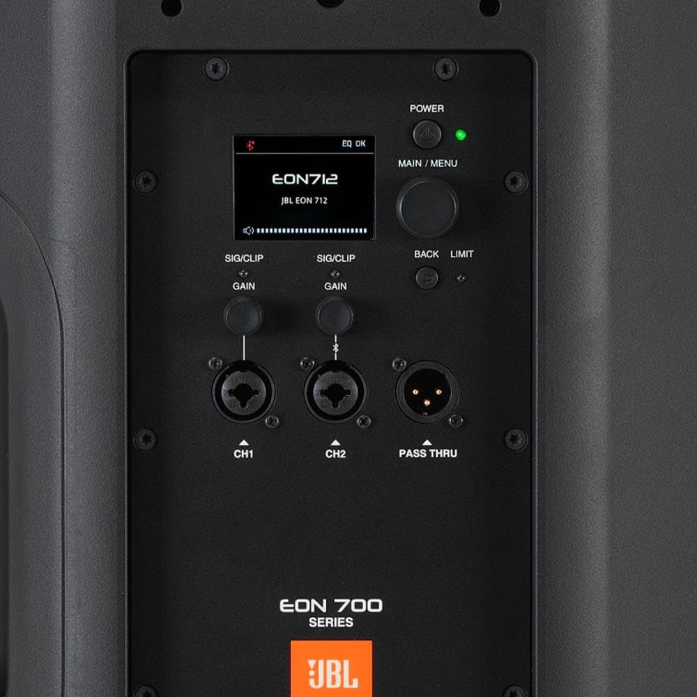 🔊 JBL EON 712: Potência, Precisão e Conectividade para Profissionais de Áudio
