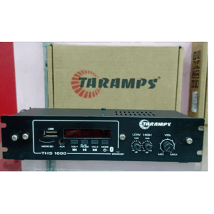Amplificador Receiver Rádio Frequência Taramps THS 1000 Classe D Multi-Channel 100 W RMS Amplificador Residencial Comercial Marca: Taramps